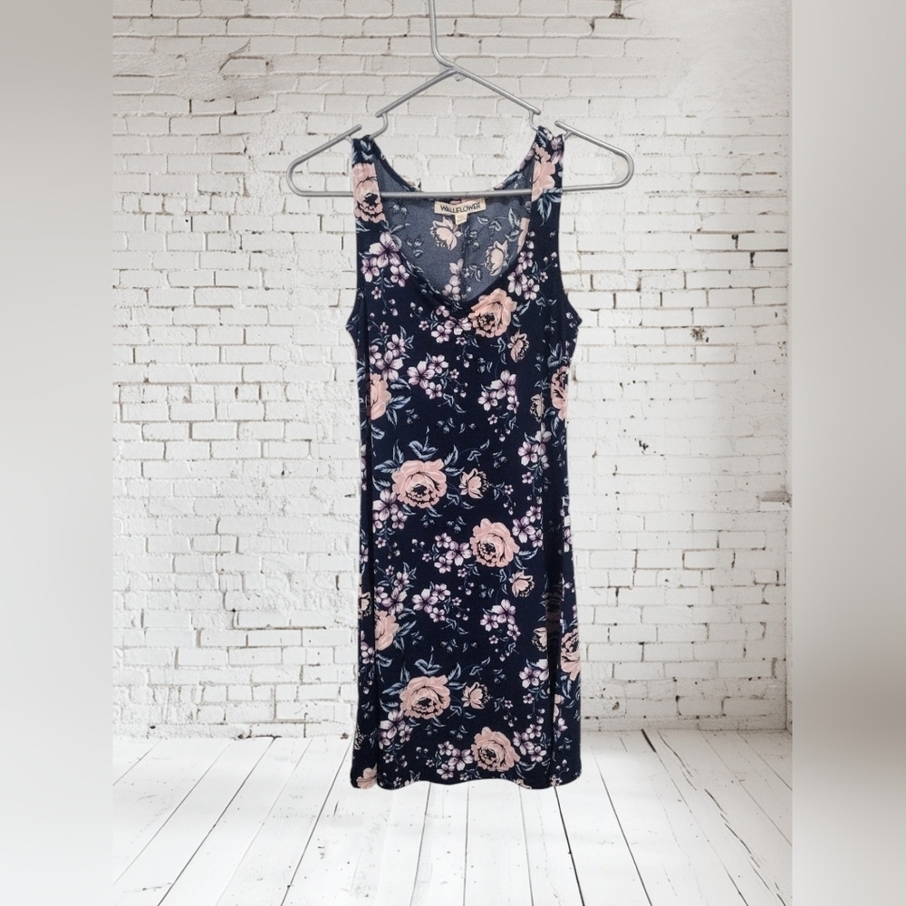 Wallflower Floral Print Sleeveless Dress Size Small